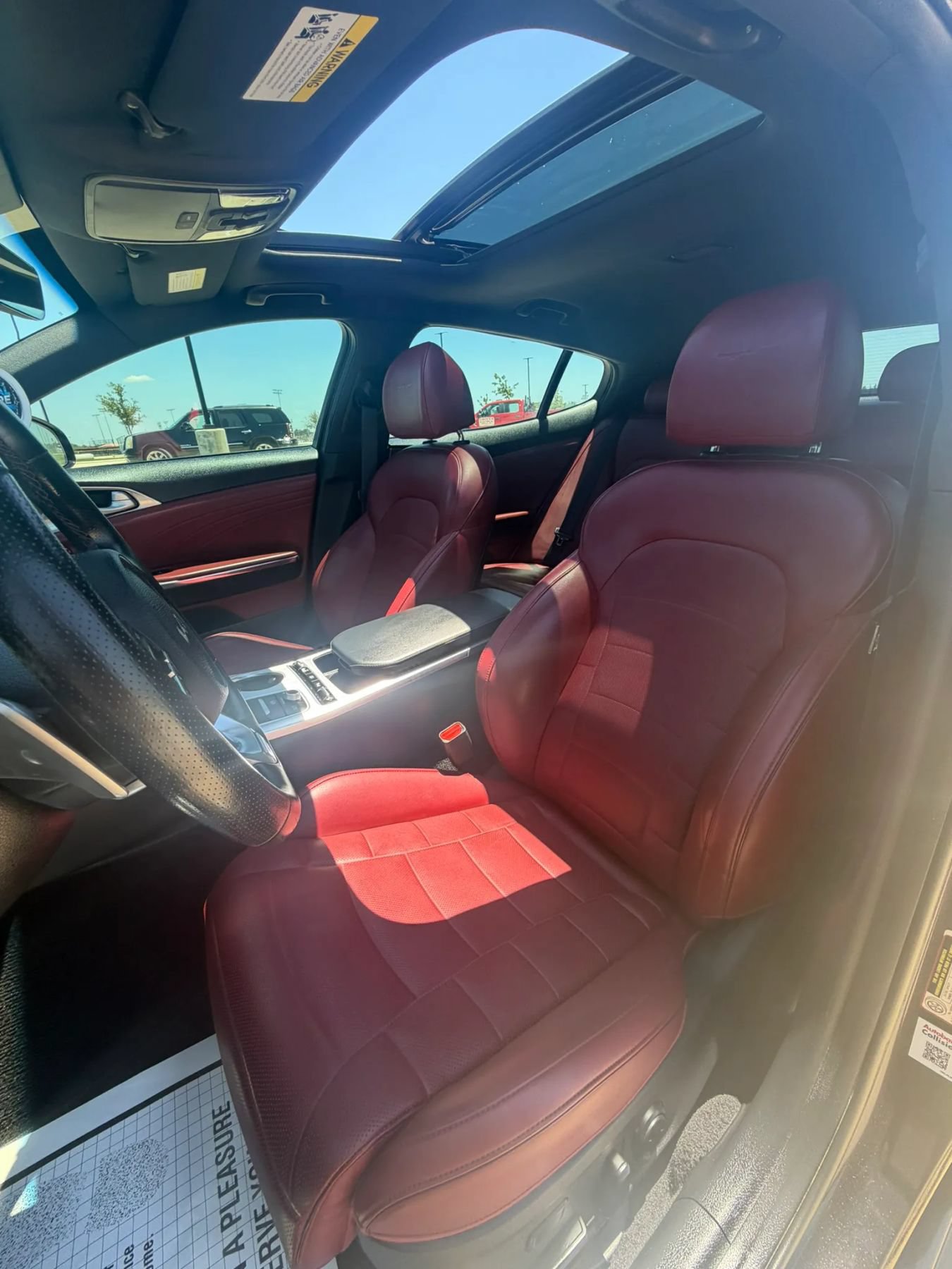 Used 2022 Kia Stinger GT2 w/ Red Interior Color Package RWD image 33