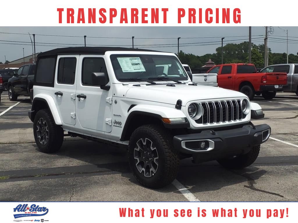 New 2024 Jeep Wrangler Unlimited Sahara w/ Technology Group AWD/4WD image 1