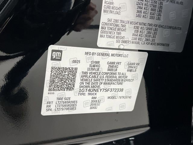 New 2025 GMC Sierra 2500 SLT w/ SLT Premium Package image 34