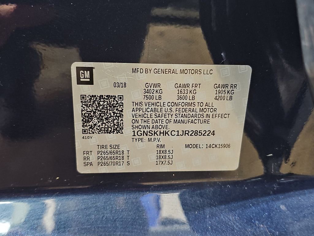 Used 2018 Chevrolet Suburban LT w/ Luxury Package image 35