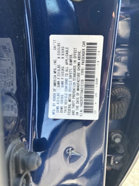 Used 2017 Honda Accord EX image 16