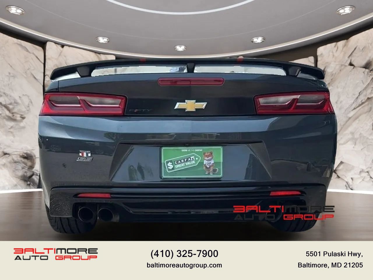 Used 2017 Chevrolet Camaro SS w/ 50th Anniversary Edition RWD image 8
