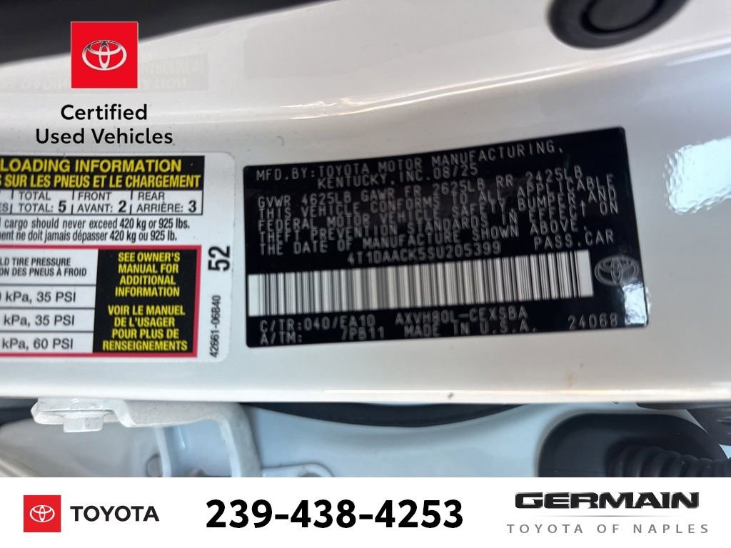 Certified 2025 Toyota Camry SE w/ Multimedia Upgrade Package image 23
