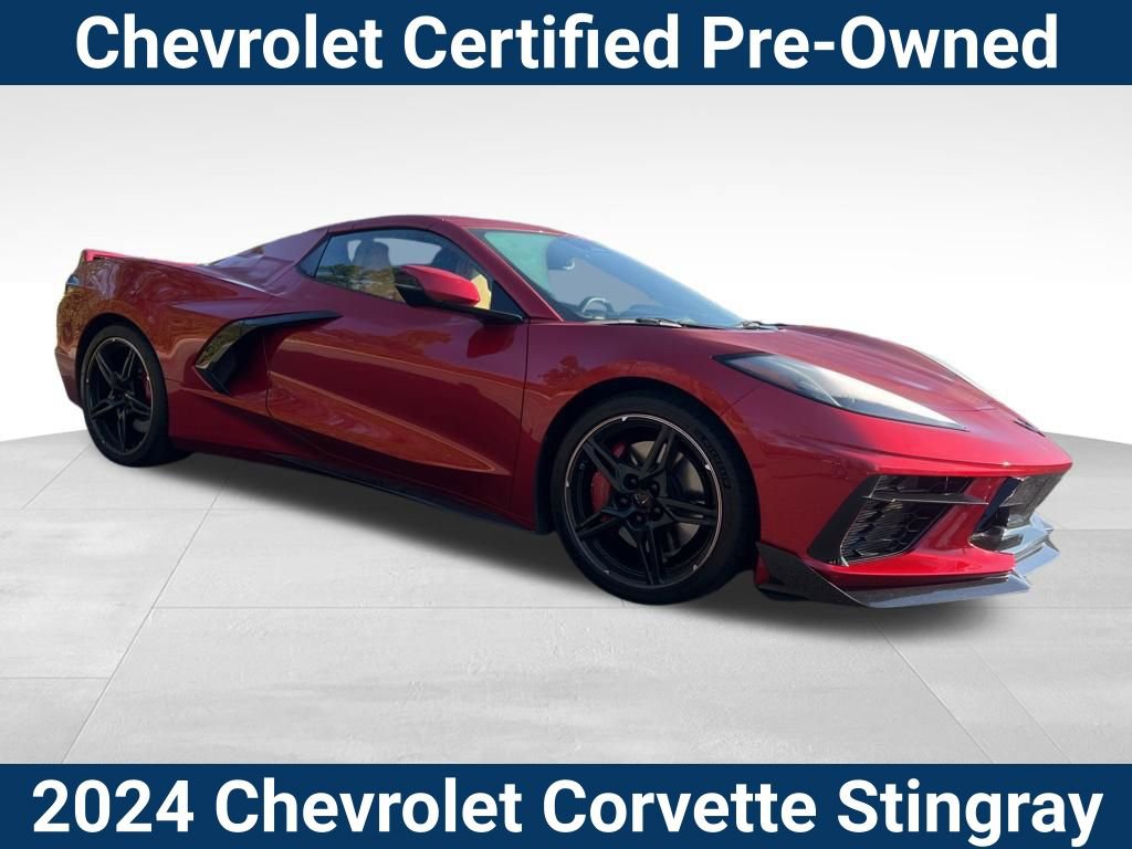 Certified 2024 Chevrolet Corvette Stingray Preferred Conv w/ Z51 Performance Package