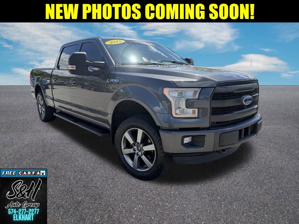 Used 2015 Ford F150 Lariat w/ Equipment Group 502A Luxury AWD/4WD image 1