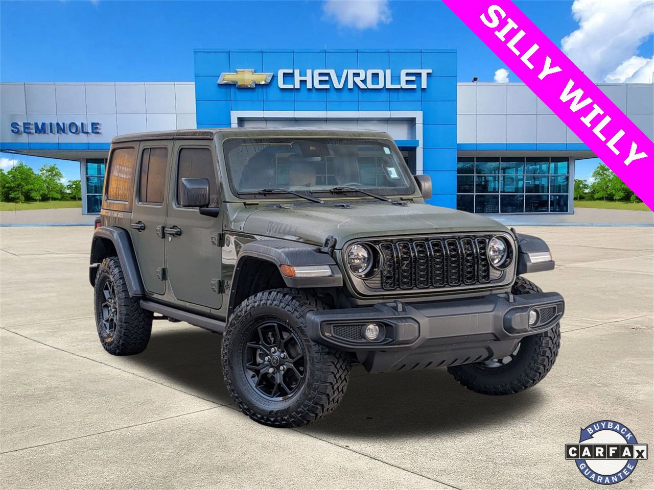 Used 2024 Jeep Wrangler Willys image 1