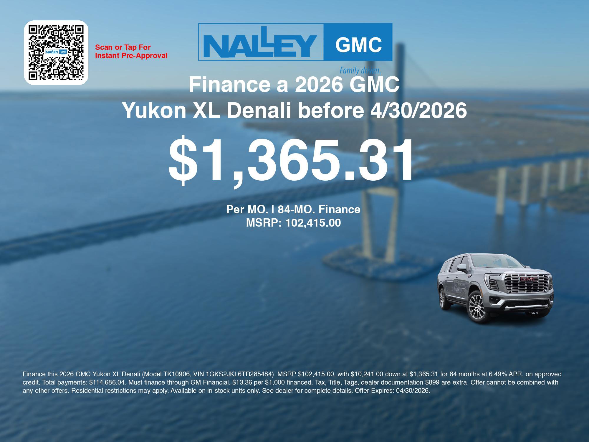 New 2026 GMC Yukon XL Denali image 7