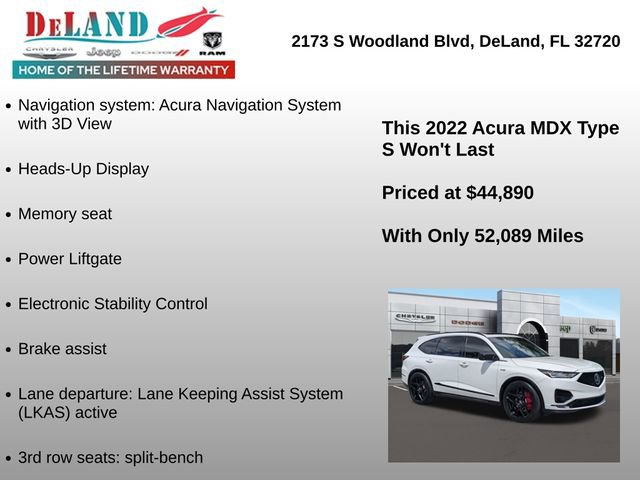 Used 2022 Acura MDX Type S image 7