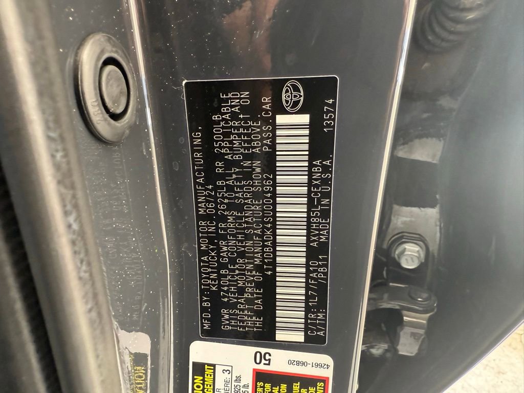 Used 2025 Toyota Camry LE w/ Convenience Package AWD/4WD image 41