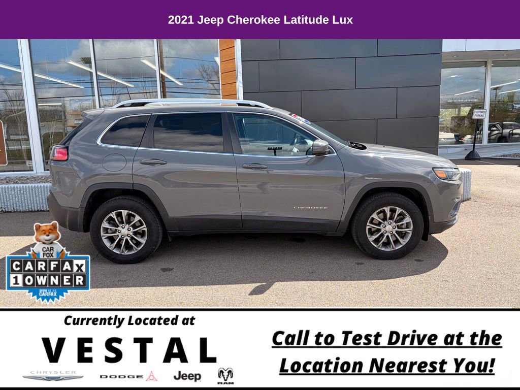 Used 2021 Jeep Cherokee Latitude Lux w/ Comfort/Convenience Group AWD/4WD image 5