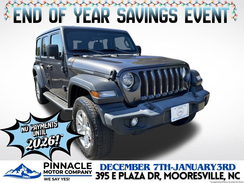 Used 2020 Jeep Wrangler Unlimited Sport S image 1