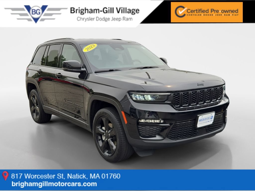 Certified 2023 Jeep Grand Cherokee Limited w/ Black Appearance Package AWD/4WD image 1