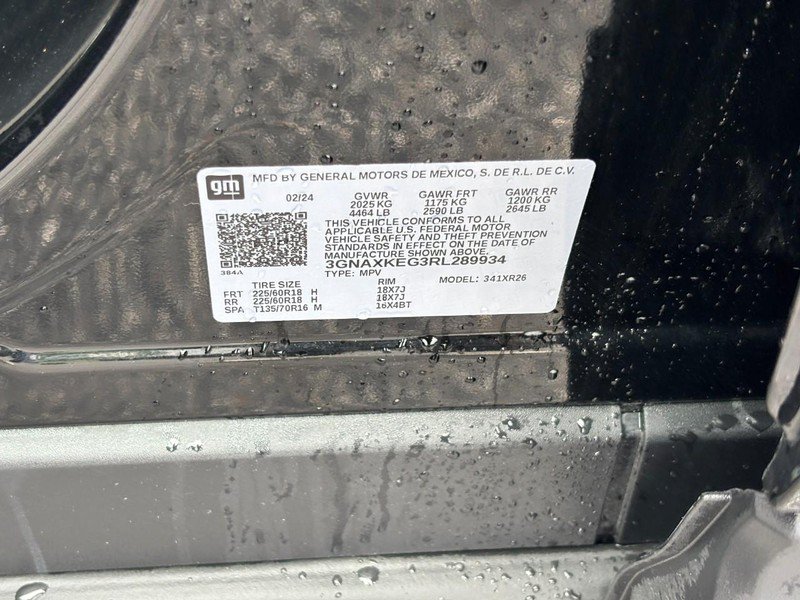 Certified 2024 Chevrolet Equinox LT w/ LPO, Floor Liner Package FWD image 23