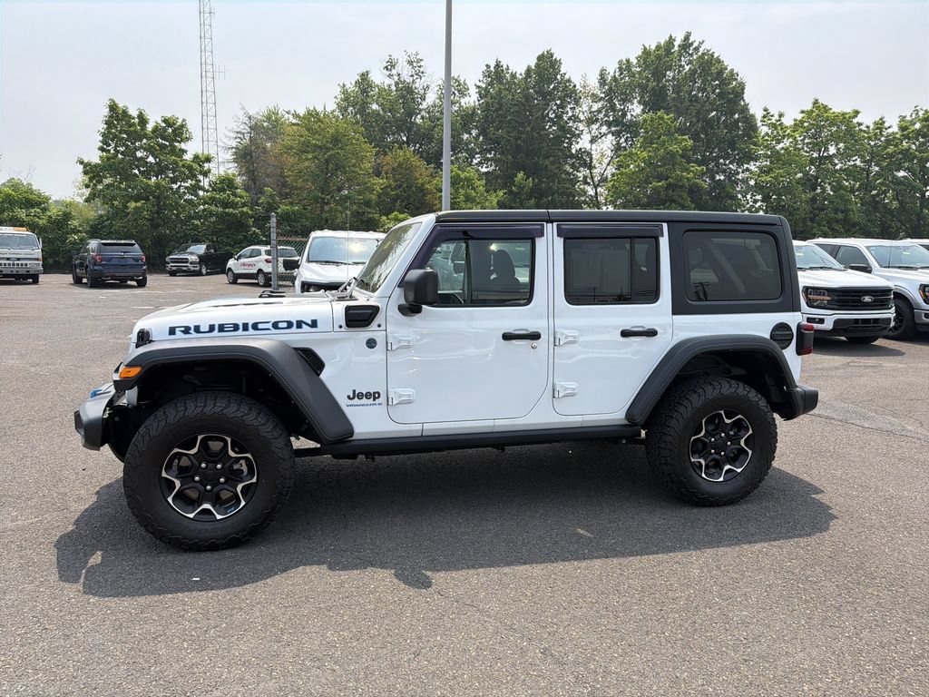 Used 2023 Jeep Wrangler Unlimited Rubicon 4xe w/ Cold Weather Group AWD/4WD image 2