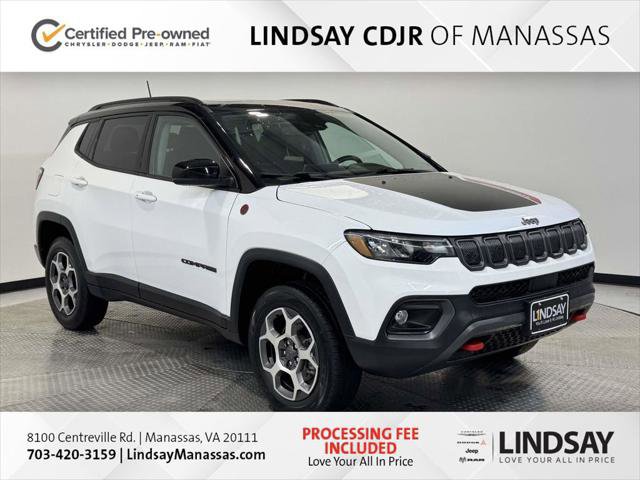 Certified 2022 Jeep Compass Trailhawk w/ Sun and Sound Group