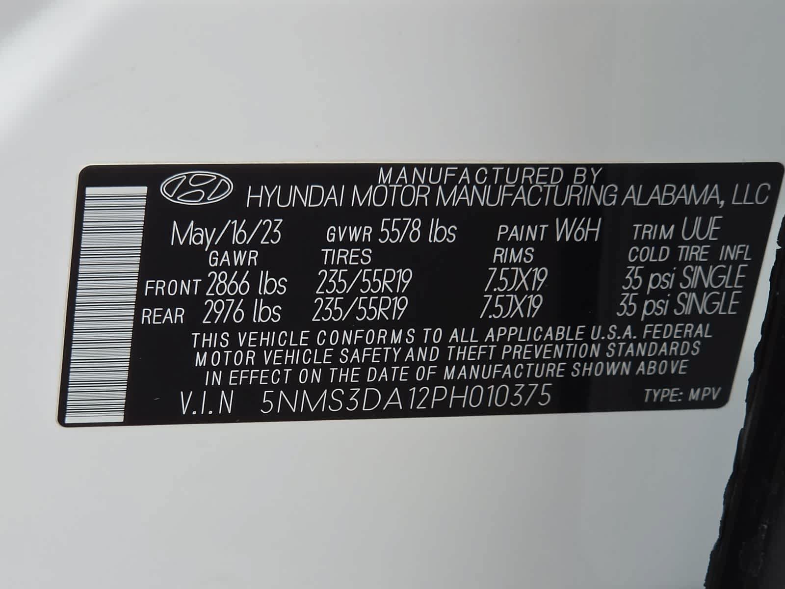 Used 2023 Hyundai Santa Fe SEL Premium w/ Cargo Package AWD/4WD image 25