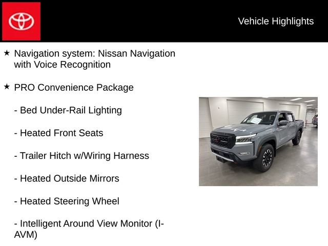 Used 2023 Nissan Frontier PRO-4X w/ Pro Convenience Package AWD/4WD image 5