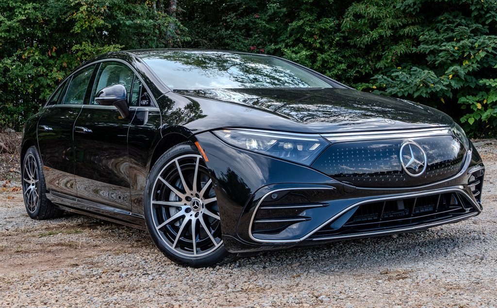 Used 2023 Mercedes-Benz EQS 450+ Sedan w/ AMG Line Exterior Package image 7