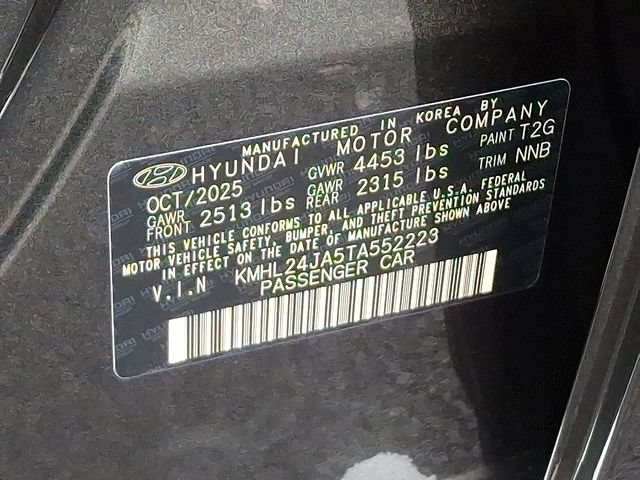 New 2026 Hyundai Sonata SE FWD image 10