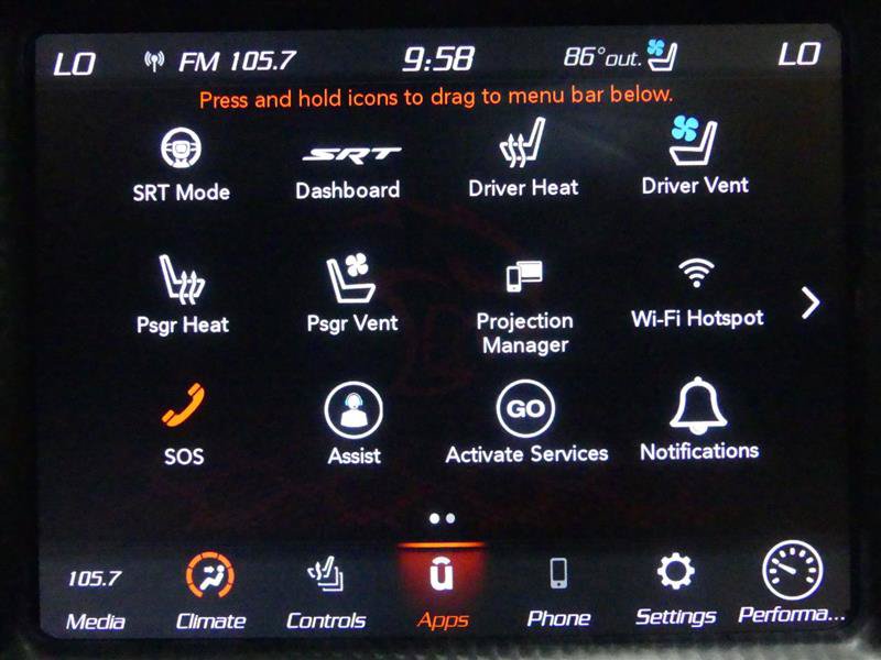 Used 2023 Dodge Charger SRT Hellcat w/ Harman/Kardon Audio Group RWD image 13