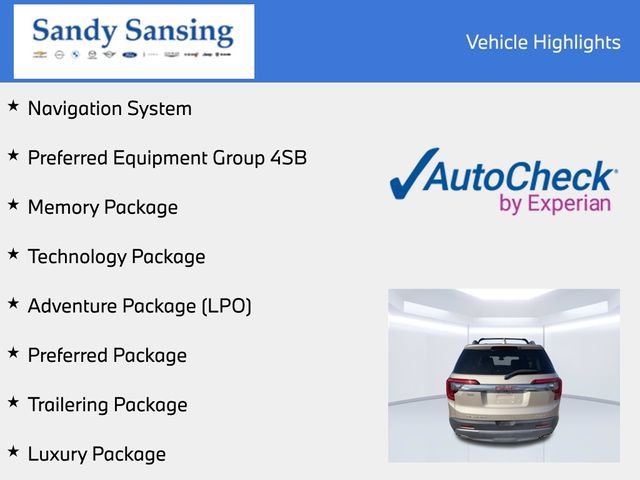 Used 2023 GMC Acadia AT4 w/ Technology Package AWD/4WD image 7