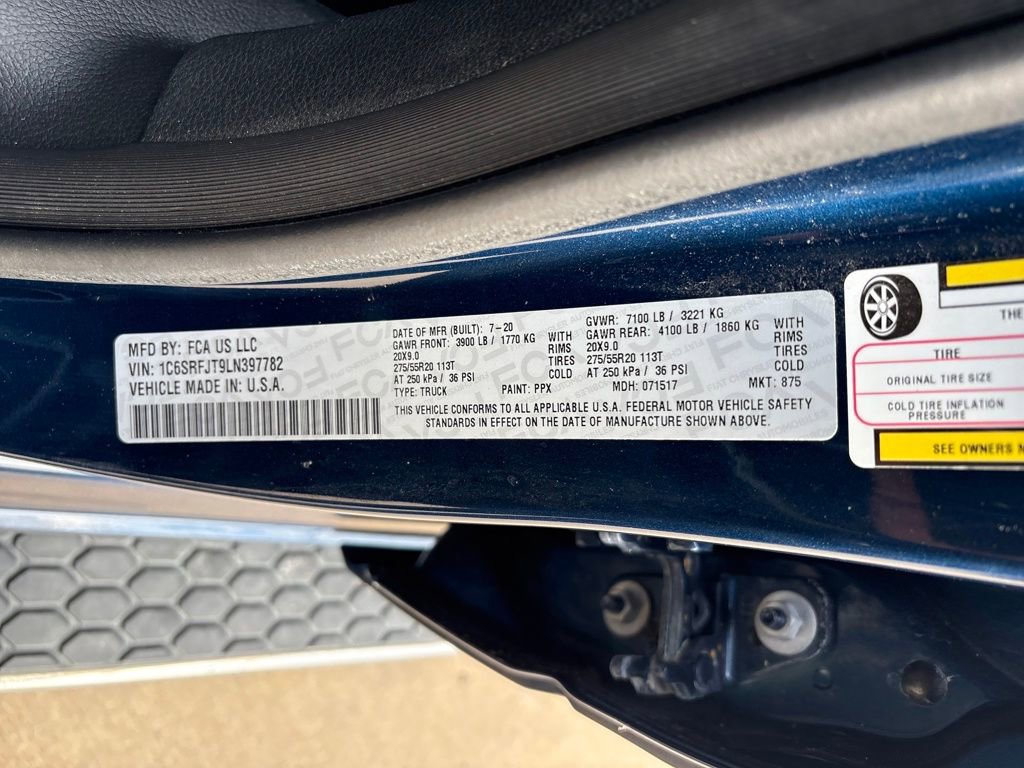 Used 2020 RAM 1500 Laramie image 34