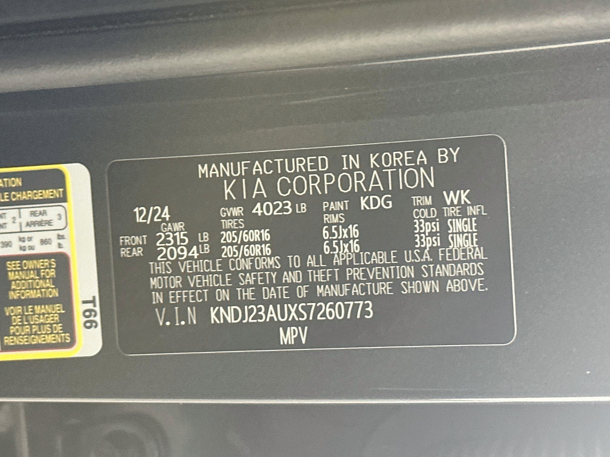Used 2025 Kia Soul LX w/ LX Technology Package FWD image 12