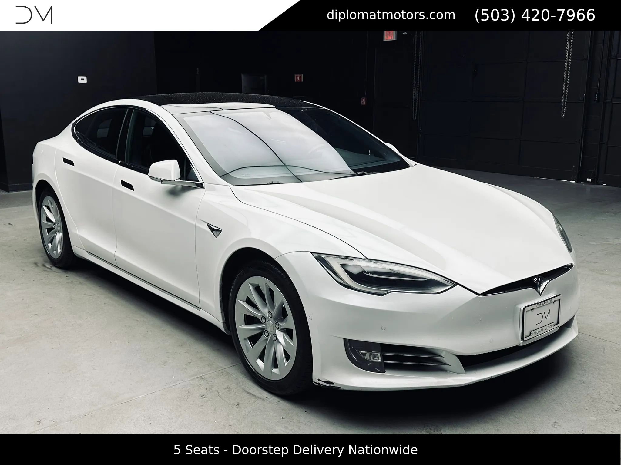 Used 2017 Tesla Model S 75D AWD/4WD image 9