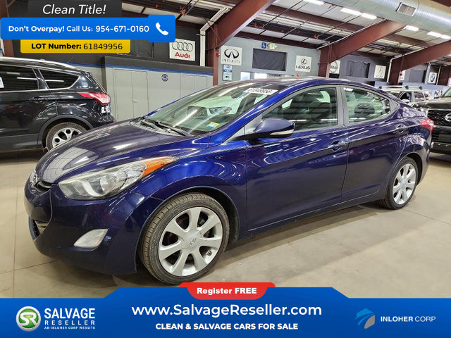 Used 2012 Hyundai Elantra Limited w/ Technology Pkg 5 FWD image 1