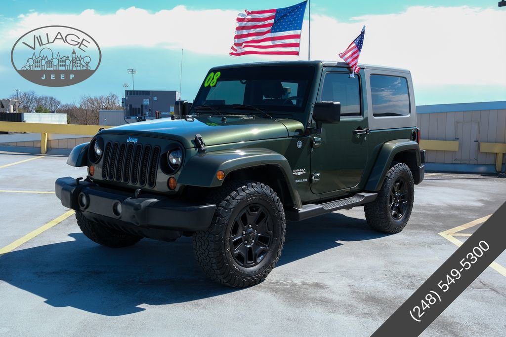 Used 2008 Jeep Wrangler Sahara w/ Dual Top Group AWD/4WD image 8