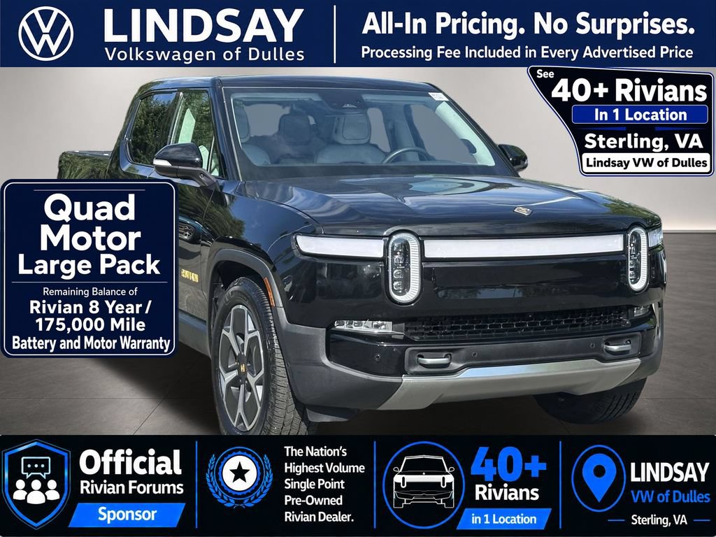 Used 2022 Rivian R1T Adventure AWD/4WD image 1