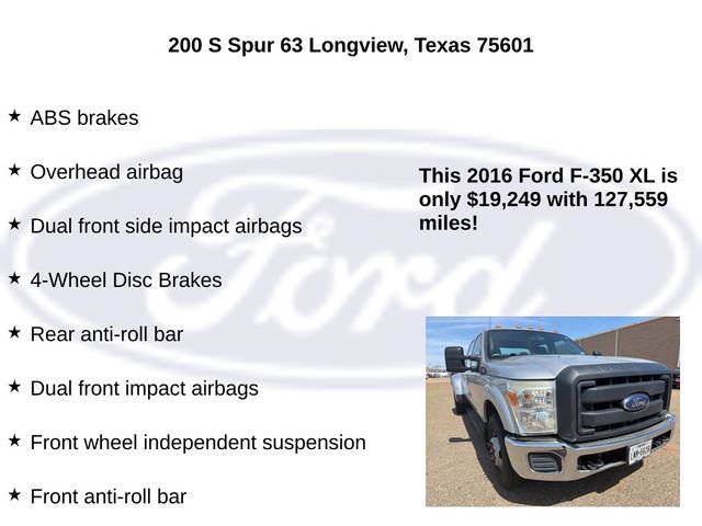 Used 2016 Ford F350 XL w/ XL Value Package image 20