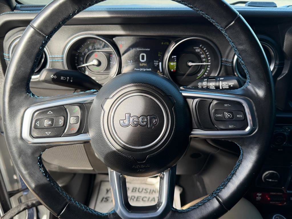 Used 2023 Jeep Wrangler Unlimited Rubicon 4xe w/ Steel Bumper Group image 20