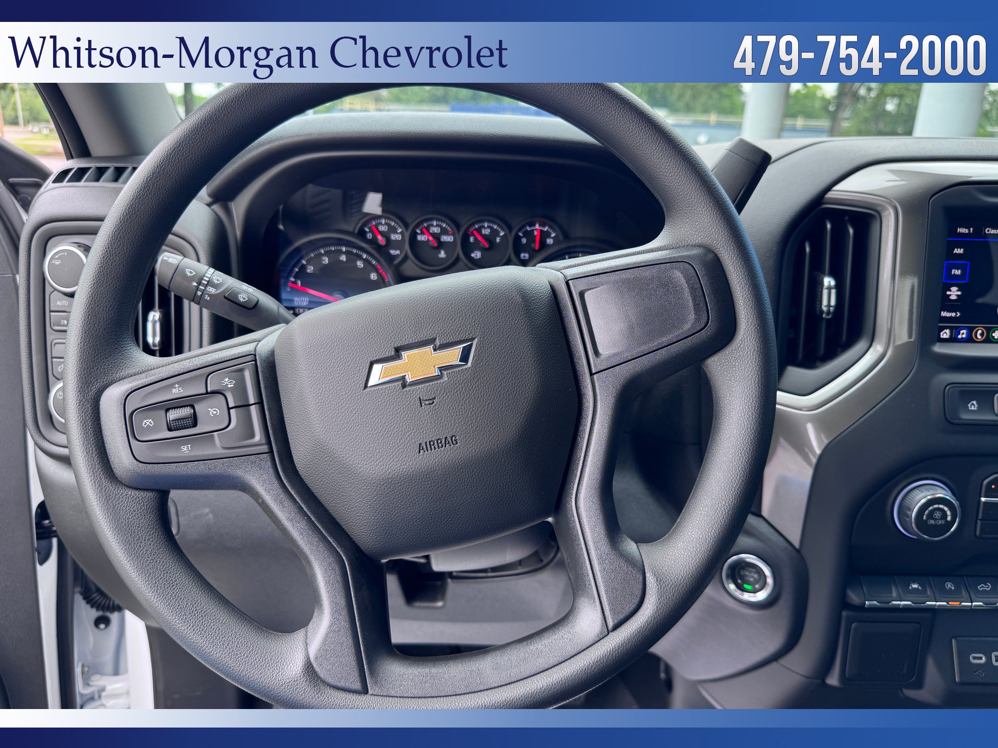 New 2026 Chevrolet Silverado 1500 Custom w/ Turbomax Blackout Package AWD/4WD image 11