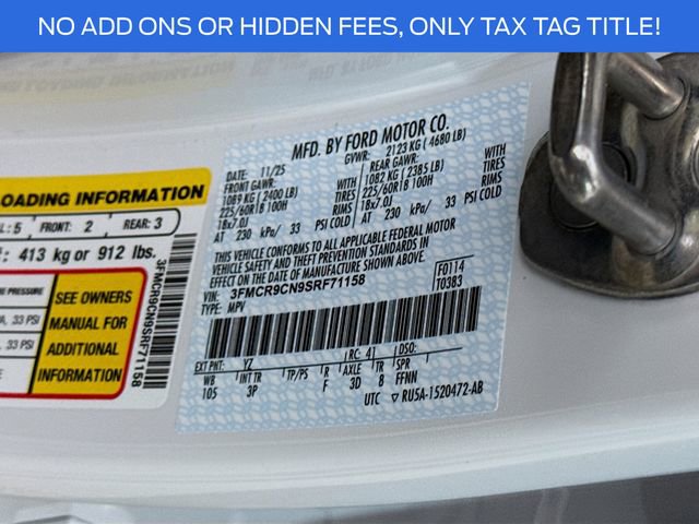 New 2025 Ford Bronco Sport Outer Banks w/ Outer Banks Tech Package+ image 34