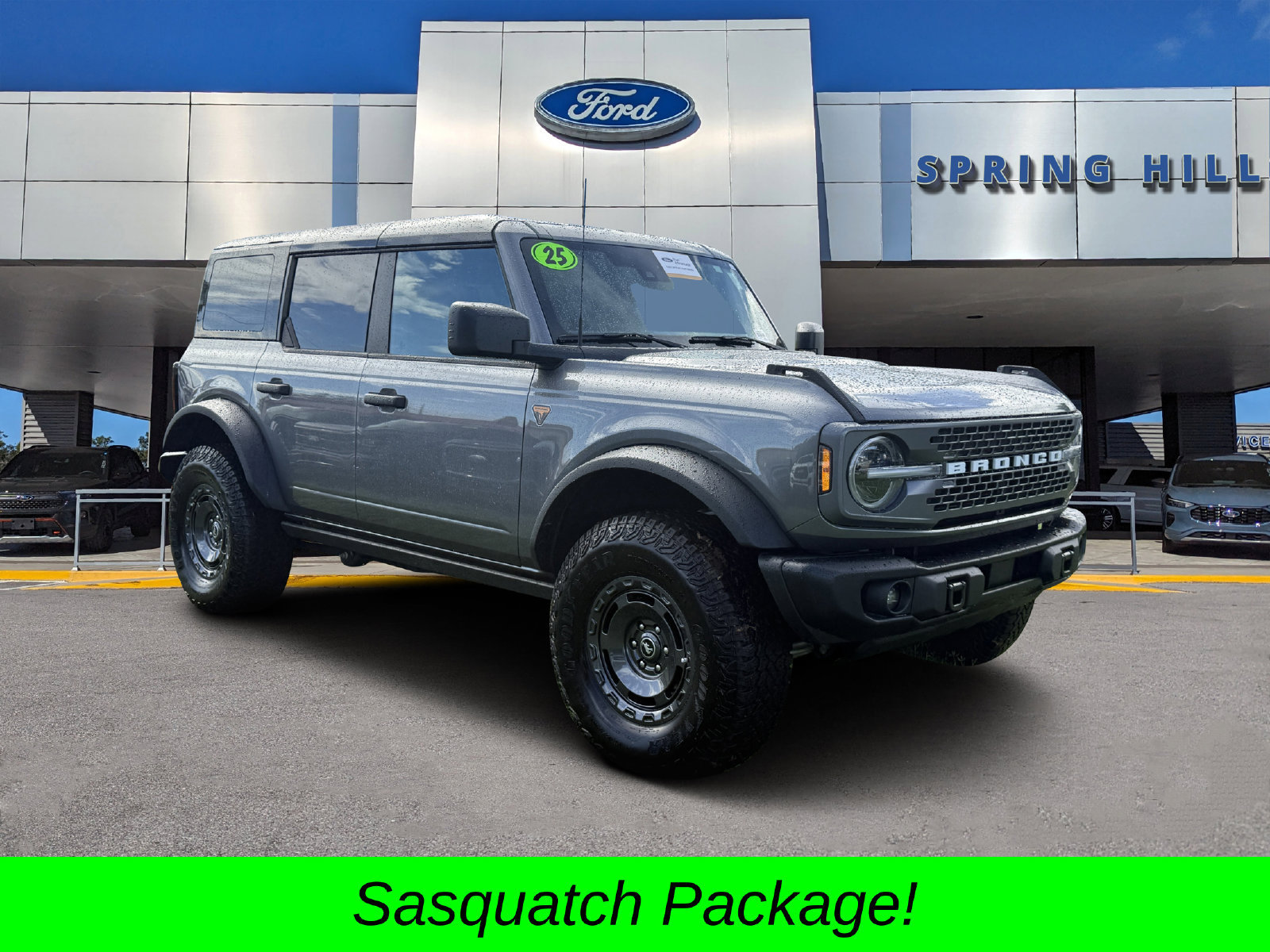 Certified 2025 Ford Bronco Badlands w/ Sasquatch Package