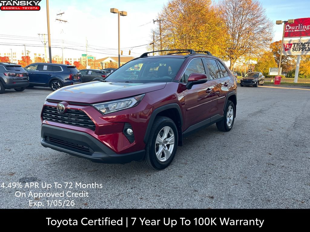 Certified 2021 Toyota RAV4 XLE