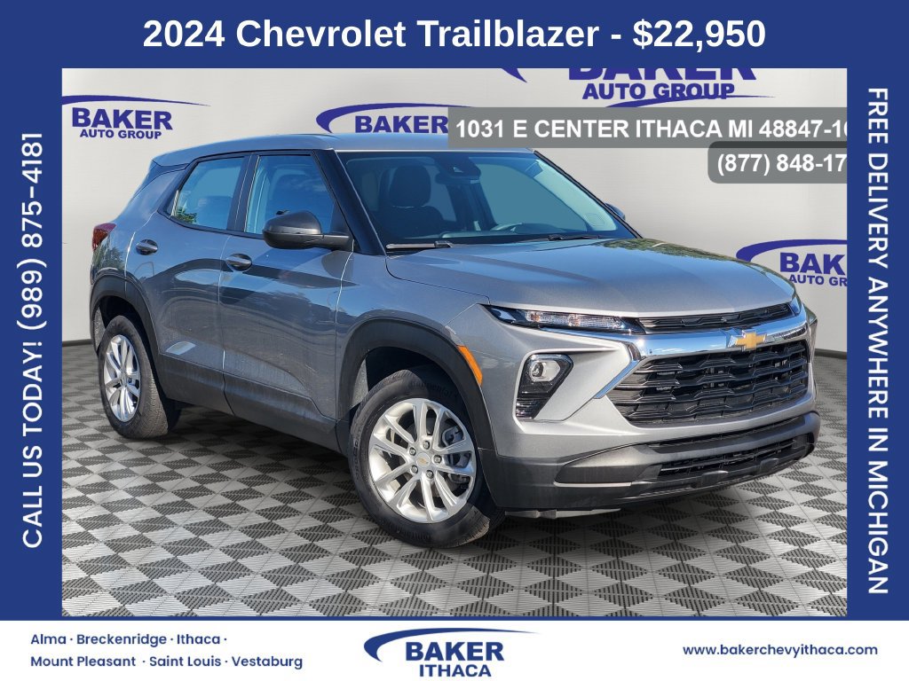 Certified 2024 Chevrolet TrailBlazer LS FWD image 1