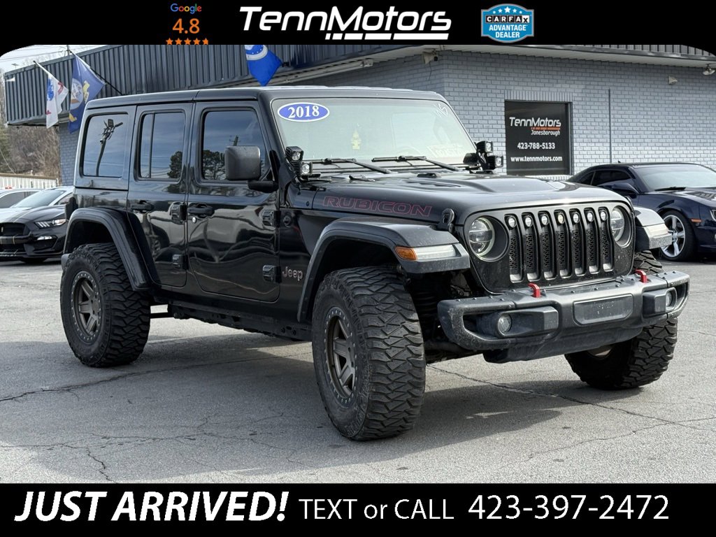 Used 2018 Jeep Wrangler Unlimited Rubicon w/ LED Lighting Group image 3