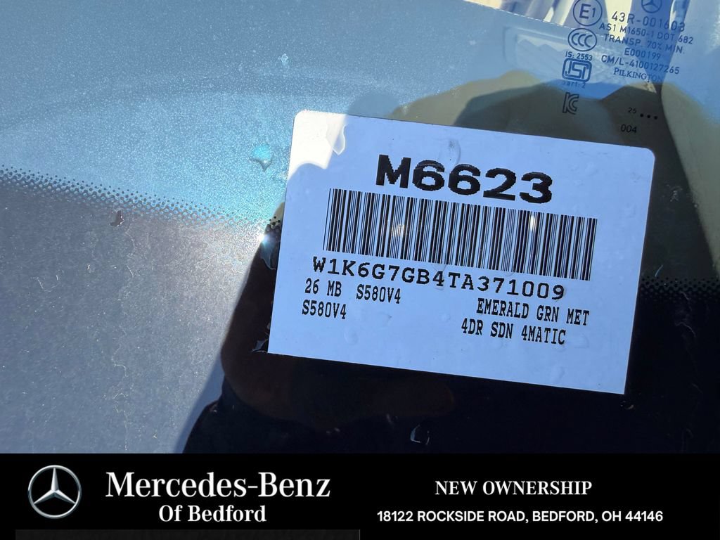 New 2026 Mercedes-Benz S 580 4MATIC Sedan image 33