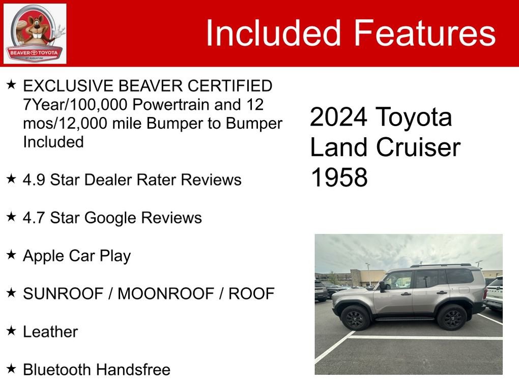 Used 2024 Toyota Land Cruiser AWD/4WD image 5