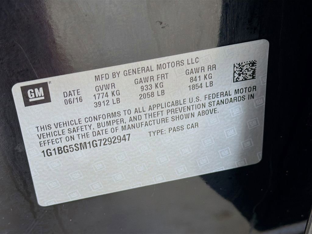 Used 2016 Chevrolet Cruze Premier w/ Enhanced Convenience Package FWD image 36