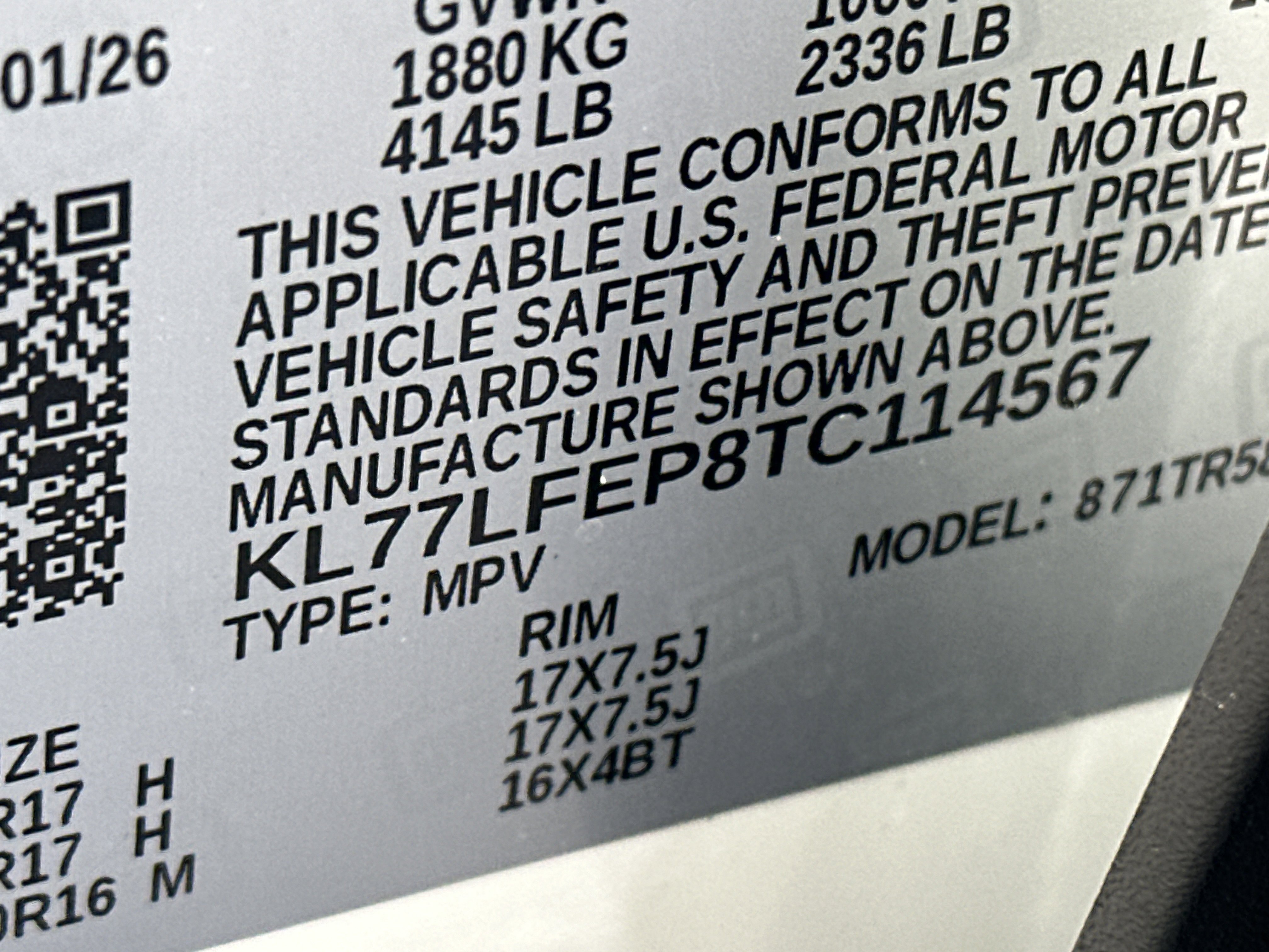 New 2026 Chevrolet Trax LS w/ LS Convenience Package FWD image 32