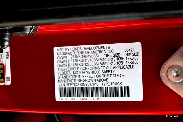 Used 2021 Honda Ridgeline RTL-E image 25