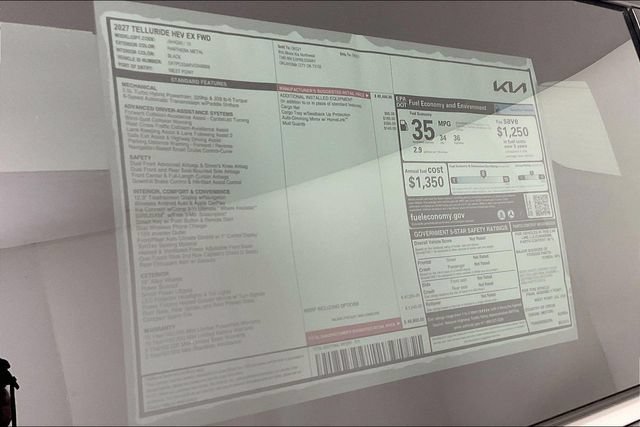 New 2027 Kia Telluride EX FWD image 14