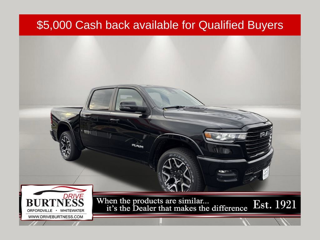 New 2026 RAM 1500 Laramie w/ Sport Appearance Package