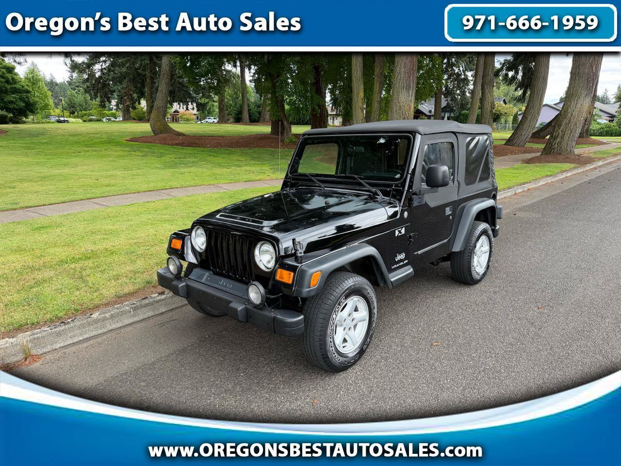 Used 2004 Jeep Wrangler X w/ Wheel Plus Group AWD/4WD image 1