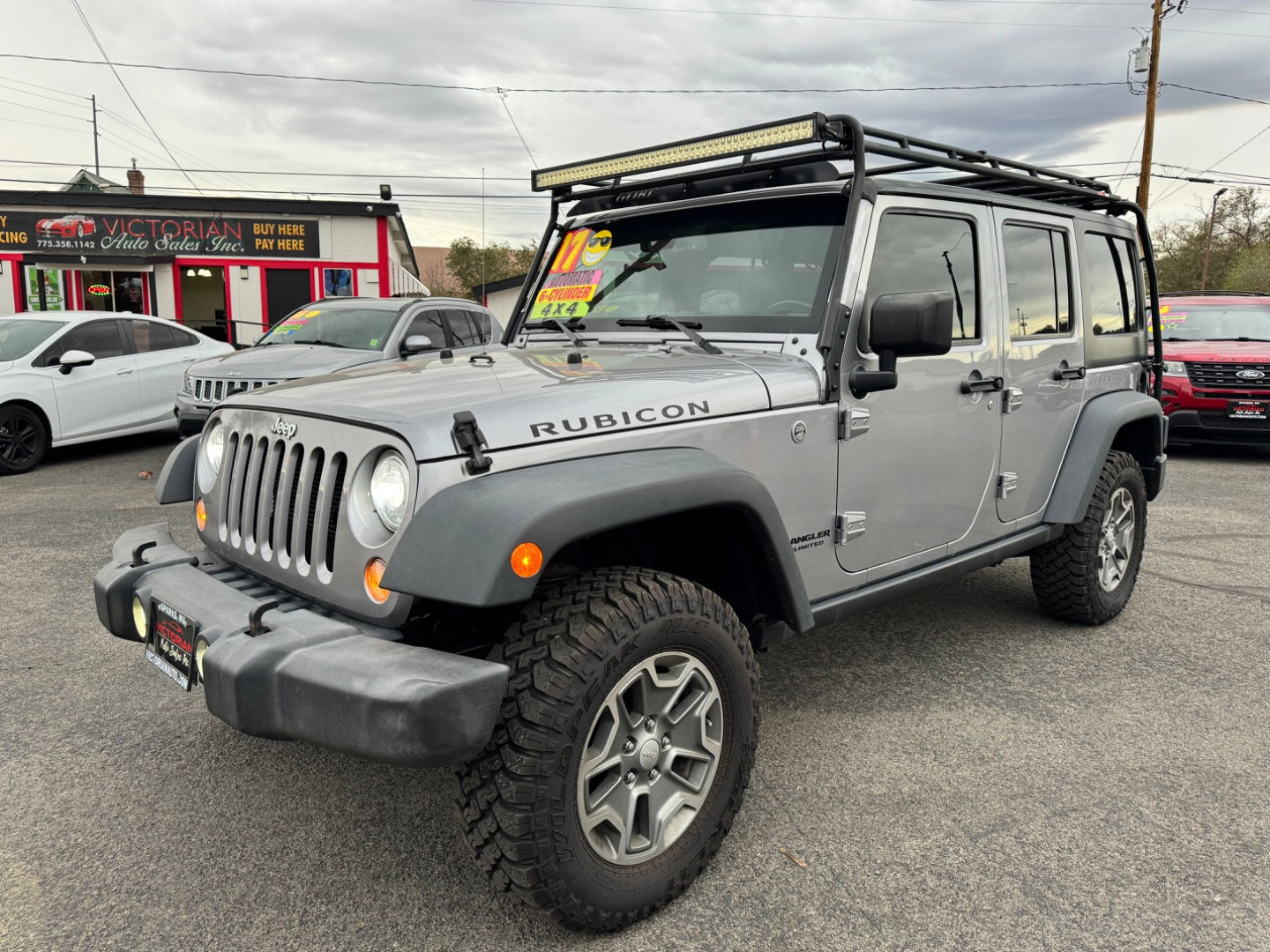 Used 2017 Jeep Wrangler Unlimited Rubicon w/ Connectivity Group AWD/4WD image 2