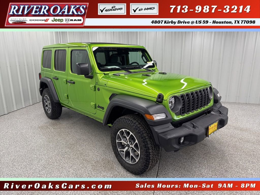 New 2025 Jeep Wrangler Sport S