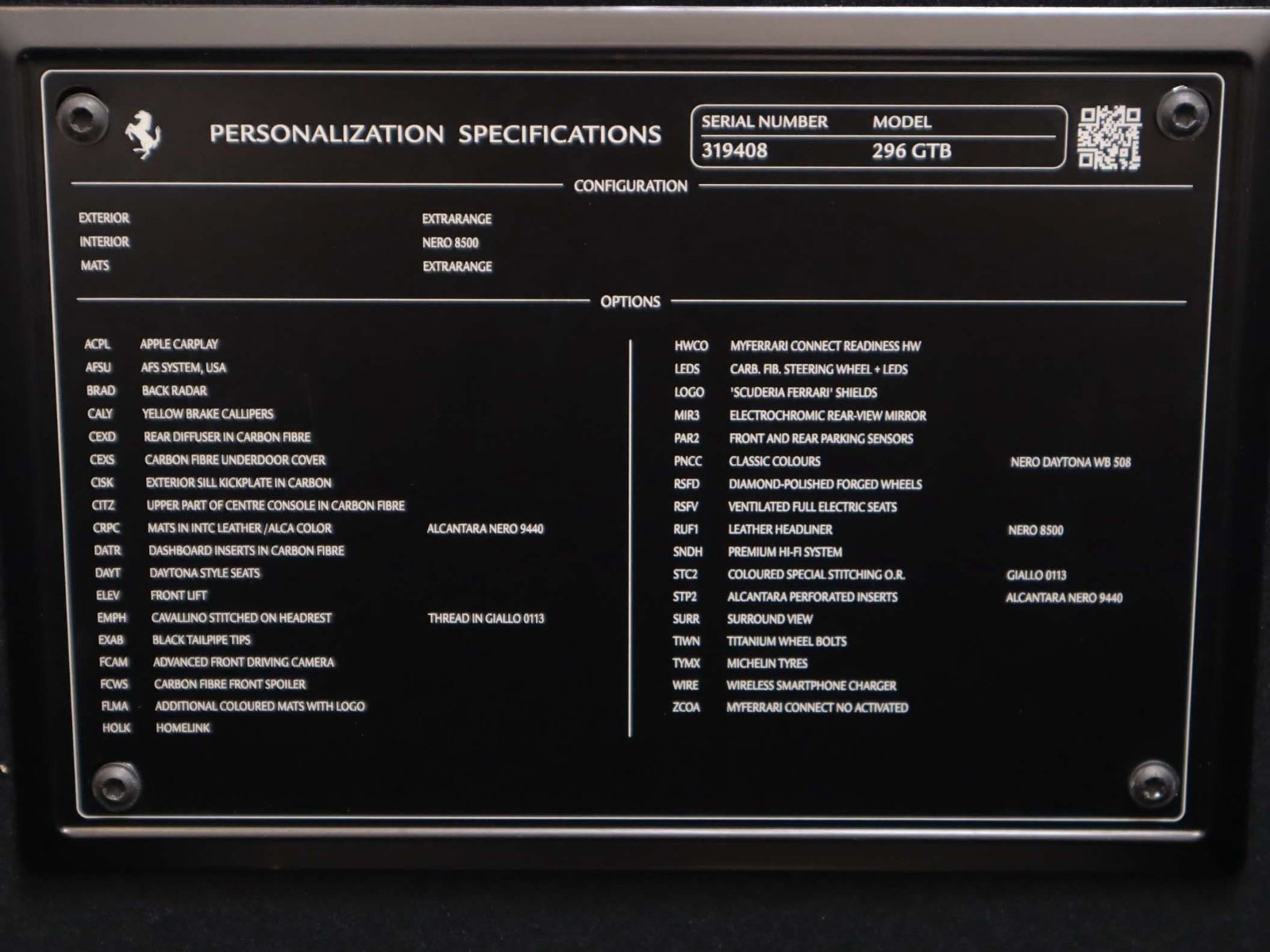 Certified 2025 Ferrari 296 GTB RWD image 12